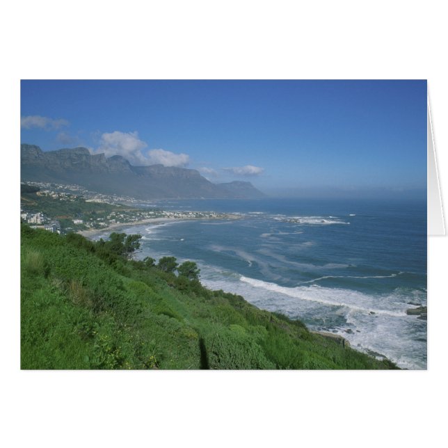 Sydafrika - Clifton Beach, Cape Town Hälsningskort (Framsidan Horizontal)