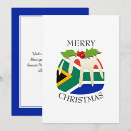 SYDAFRIKA | Festive Plum Pudding | Jul Julkort