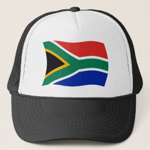 Sydafrika Flagg Hatt Truckerkeps
