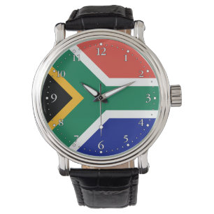 Sydafrika flagga armbandsur