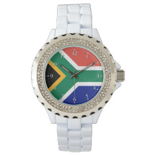 Sydafrika flagga armbandsur