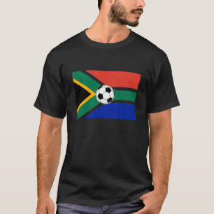 Sydafrika flagga, Bafana Bafana, T-tröja Tee Shirt