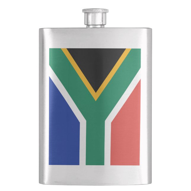 Sydafrika Flagga Fickplunta (Framsidan)