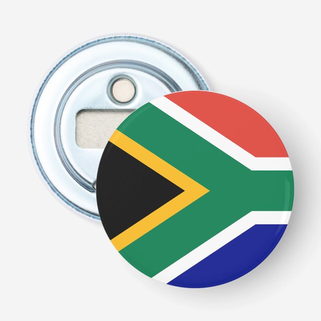 Sydafrika Flagga  Flasköppnare (Framsidan)