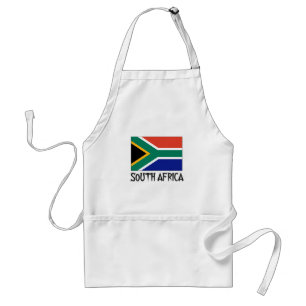 Sydafrika flagga förkläde