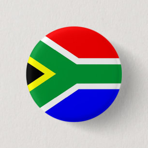 Sydafrika flagga knapp