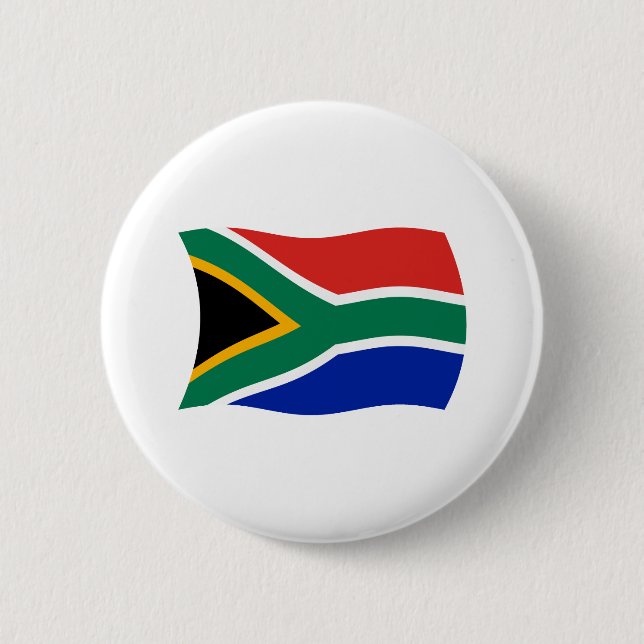 Sydafrika Flagga Knapp (Framsida)