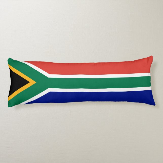 Sydafrika flagga kroppskudde (Baksidan)
