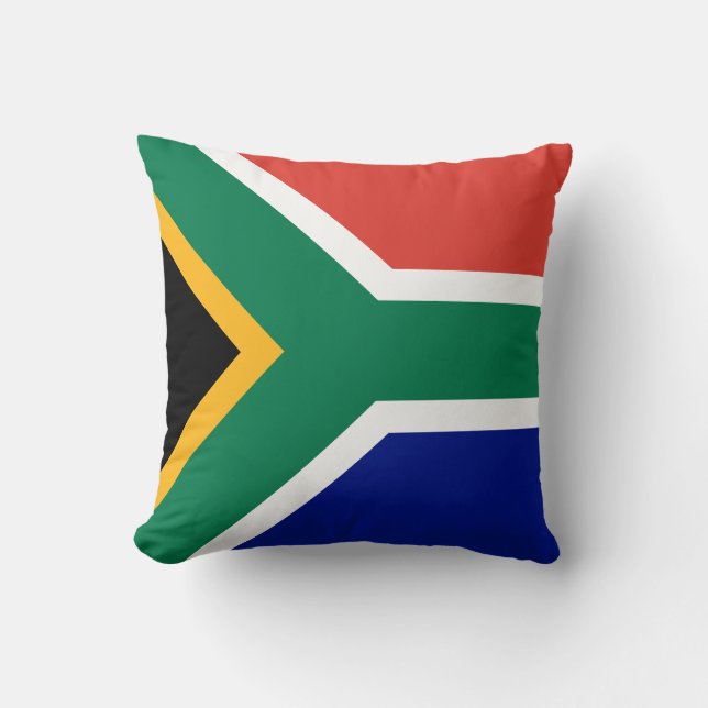 Sydafrika flagga kudde (Framsida)