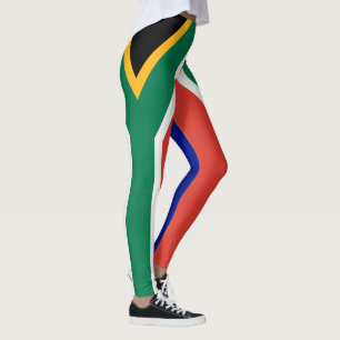 Sydafrika flagga leggings