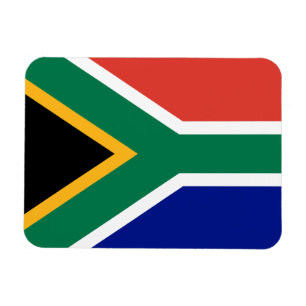 Sydafrika flagga magnet