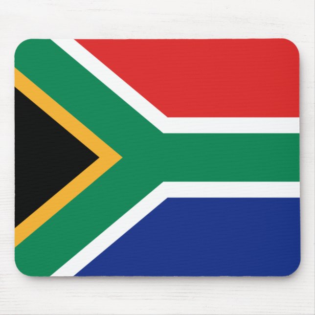 Sydafrika flagga Mousepad Musmatta (Framsidan)