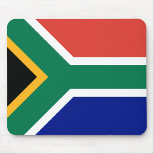 Sydafrika flagga musmatta