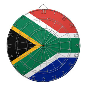Sydafrika flagga piltavla