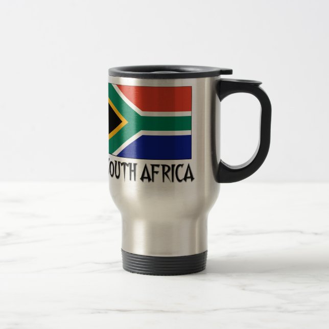 Sydafrika flagga resemugg (Höger)