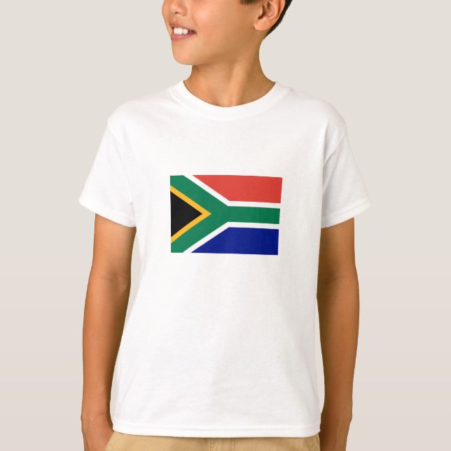 Sydafrika flagga t shirt (Framsida)