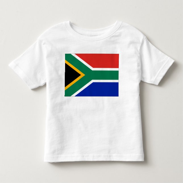 Sydafrika flagga t-shirt (Framsida)