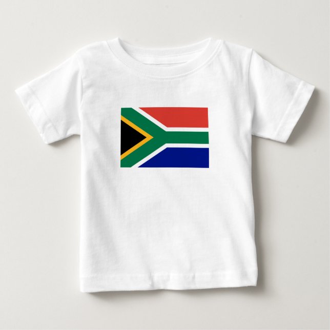 Sydafrika flagga t shirt (Framsida)