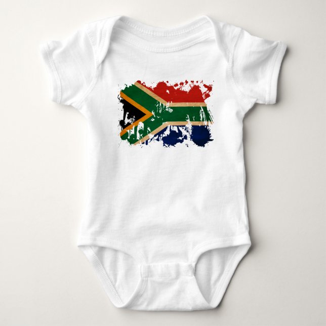 Sydafrika flagga tee (Framsida)