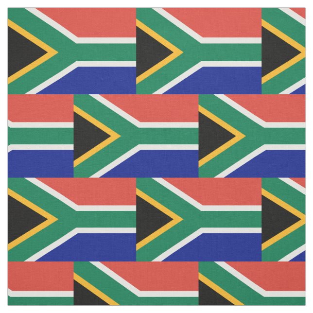 Sydafrika flagga tyg (Provkarta)