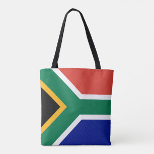 Sydafrika flagga tygkasse