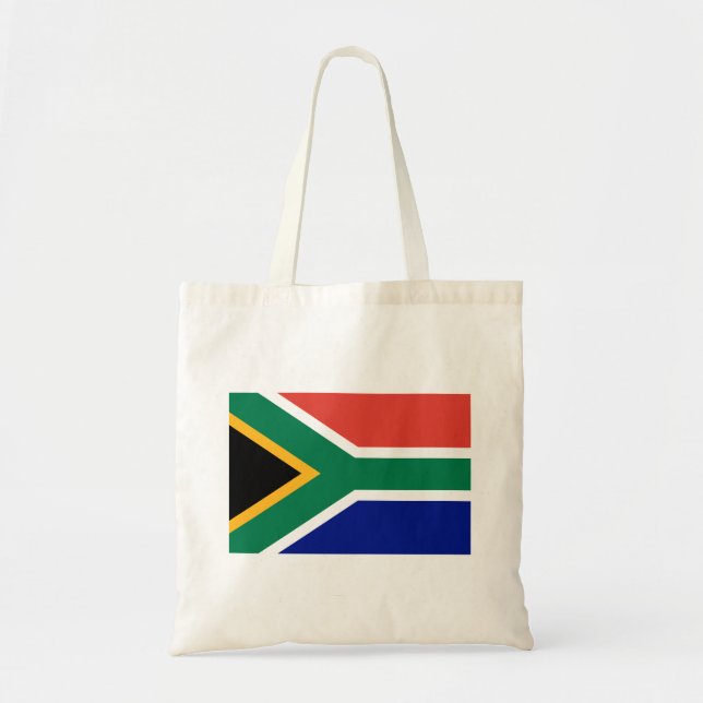 Sydafrika flagga tygkasse (Framsidan)