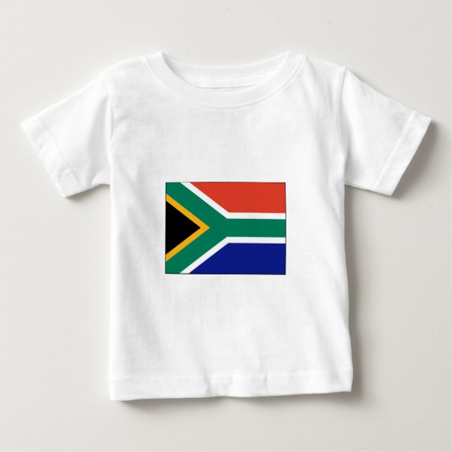 Sydafrika FLAGGAinternationell T-shirt (Framsida)