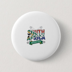 Sydafrika Fotboll 2026 Fotboll Fet Land Typografi Knapp