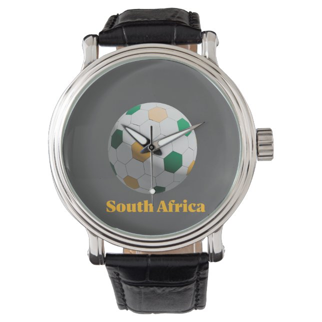 Sydafrika Fotboll Armbandsur (Framsida)