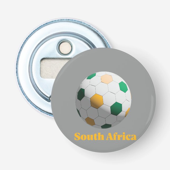 Sydafrika Fotboll Flasköppnare (Framsidan)
