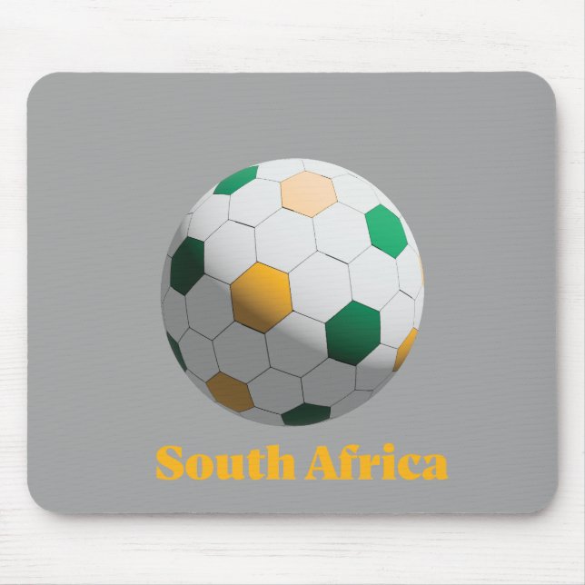 Sydafrika Fotboll Musmatta (Framsidan)