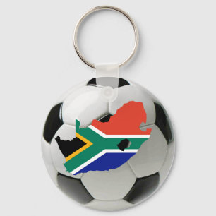 Sydafrika fotboll nyckelring