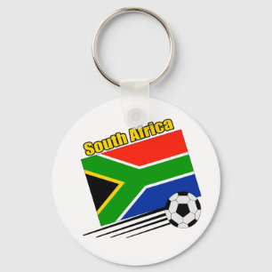 Sydafrika fotbolllag nyckelring
