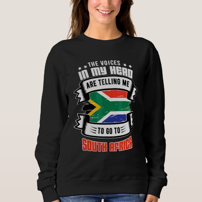 Sydafrika I Mitt Huvud T Shirt (Framsida)