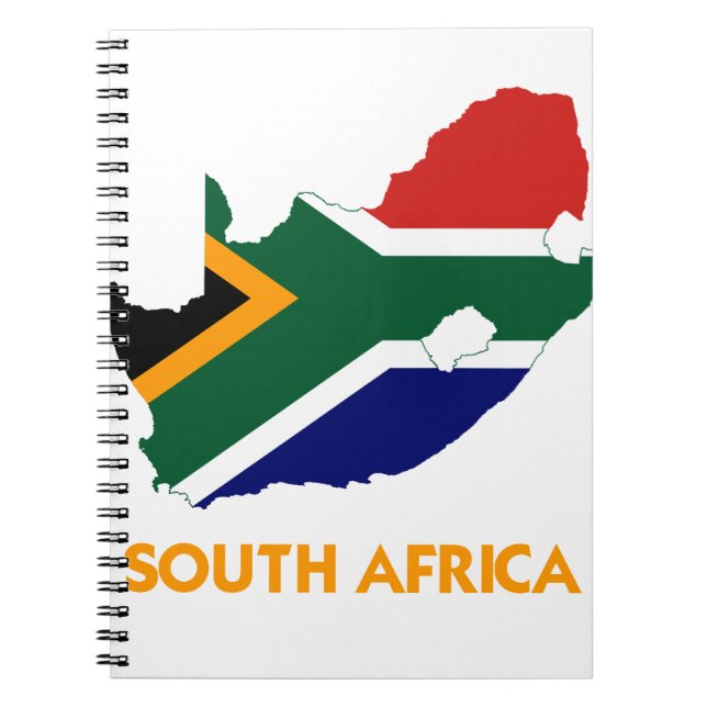 SYDAFRIKA KARTA ANTECKNINGSBOK (Framsidan)
