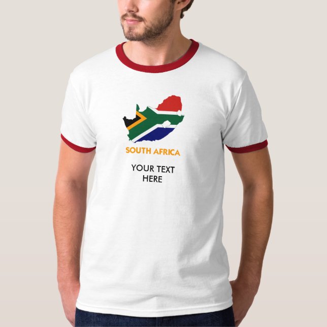 SYDAFRIKA KARTA T-SHIRT (Framsida)