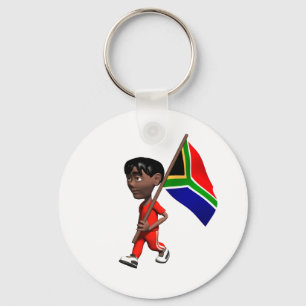 Sydafrika Keychain Nyckelring