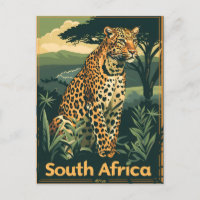 SydAfrika Leopard Vintage