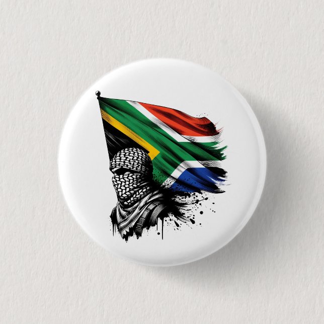 SYDAFRIKA MED PALESTINA KNAPP (Framsida)