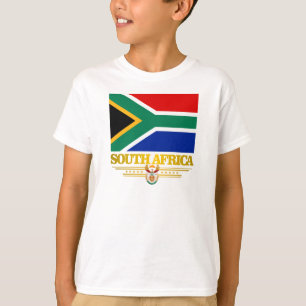 Sydafrika pridedräkt t-shirt