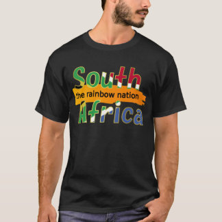 Sydafrika: regnbågenationen t shirt