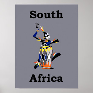 Sydafrika reser affischen poster