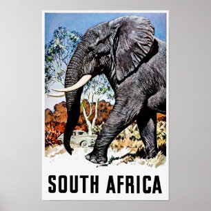 Sydafrika reser affischen poster