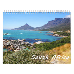 Sydafrika reser destinationsfotokalendern kalender