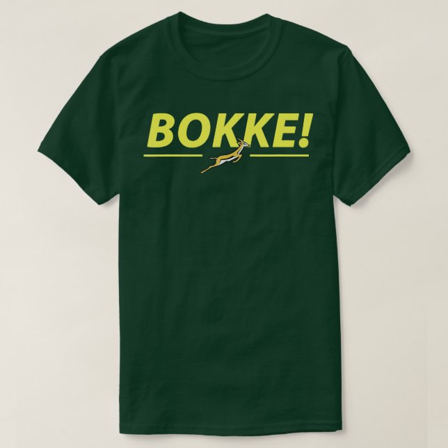 Sydafrika Rugby T Shirt (Design framsida)