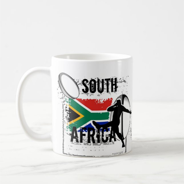 Sydafrika Rugbymugg Kaffemugg (Vänster)