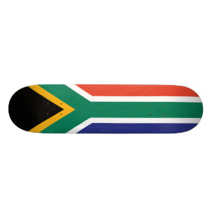 Sydafrika slättflagga skateboard bräda 20 cm