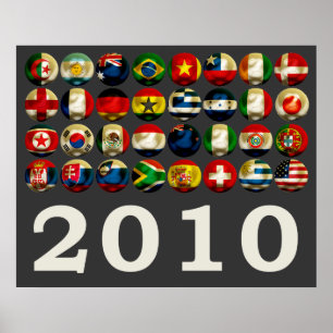 Sydafrika värld 2010 poster
