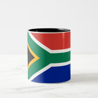 SydAfrikan flagga mugg