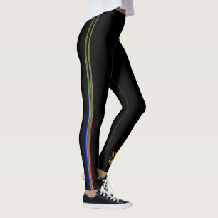 SydAfrikan rand flagga Leggings